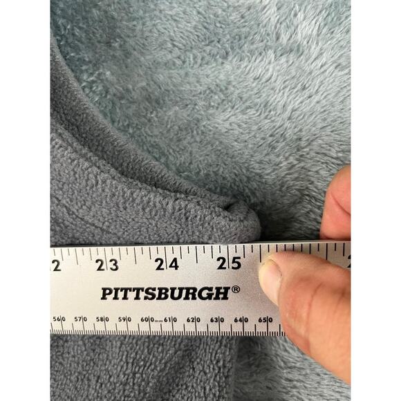 Hagan's Arctic Bear Fleece Vest Men's XX Large Gray Full Zip Polyester Vintage - Picture 8 of 9